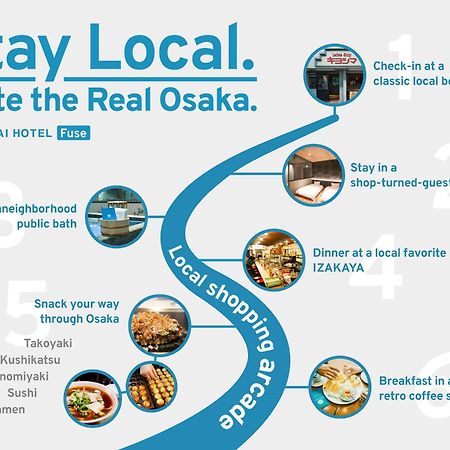 Sekai Hotel Deep Osaka Experience Yao Экстерьер фото