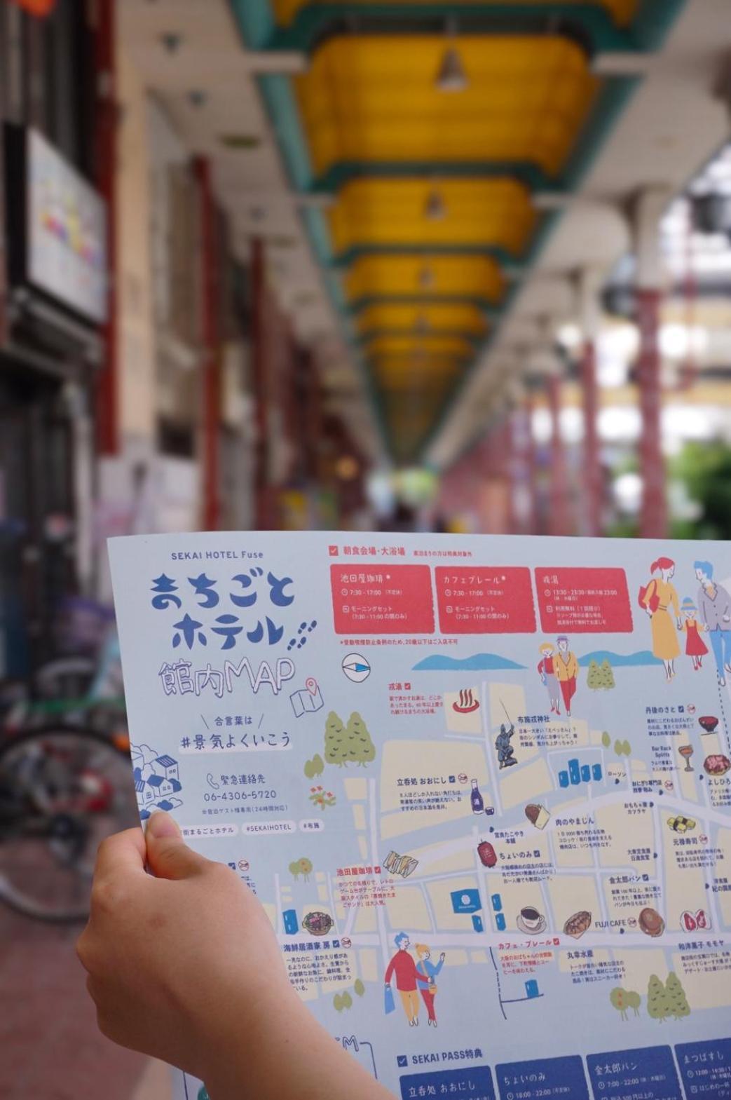 Sekai Hotel Deep Osaka Experience Yao Экстерьер фото